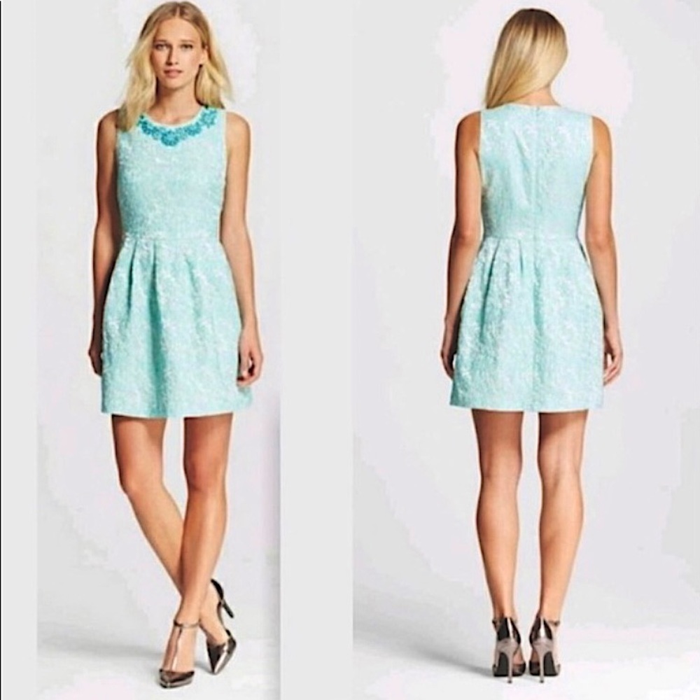 Woman’s Beaded Flare Dress